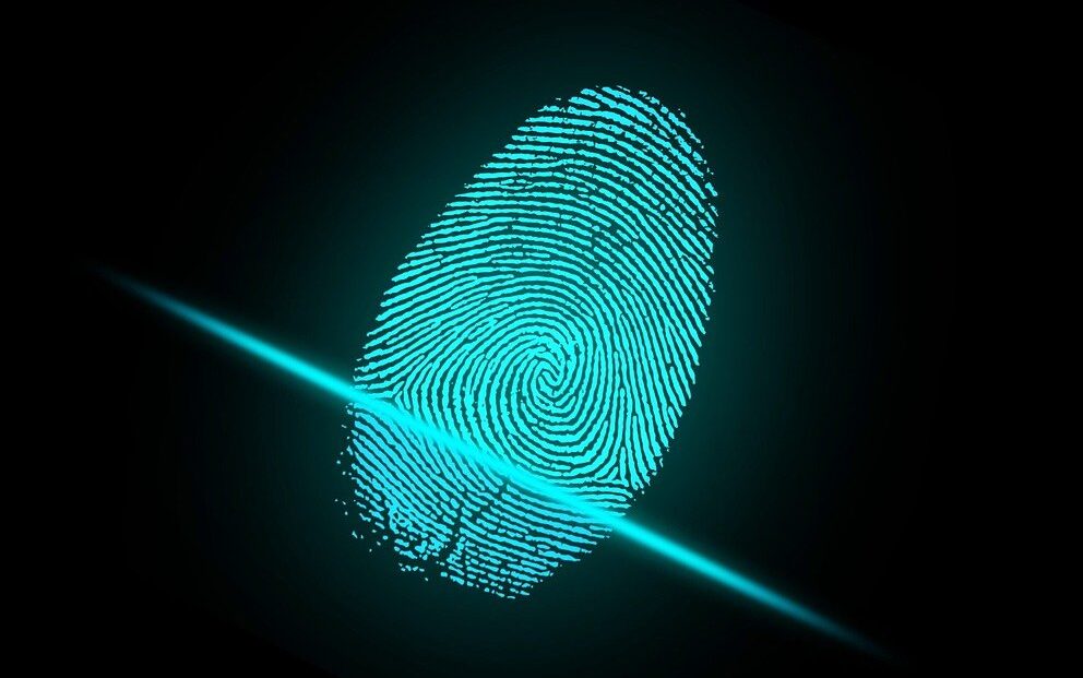 Fingerprint security digital identity.