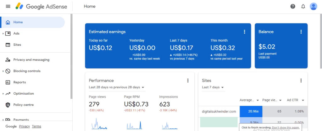 buy adsense account